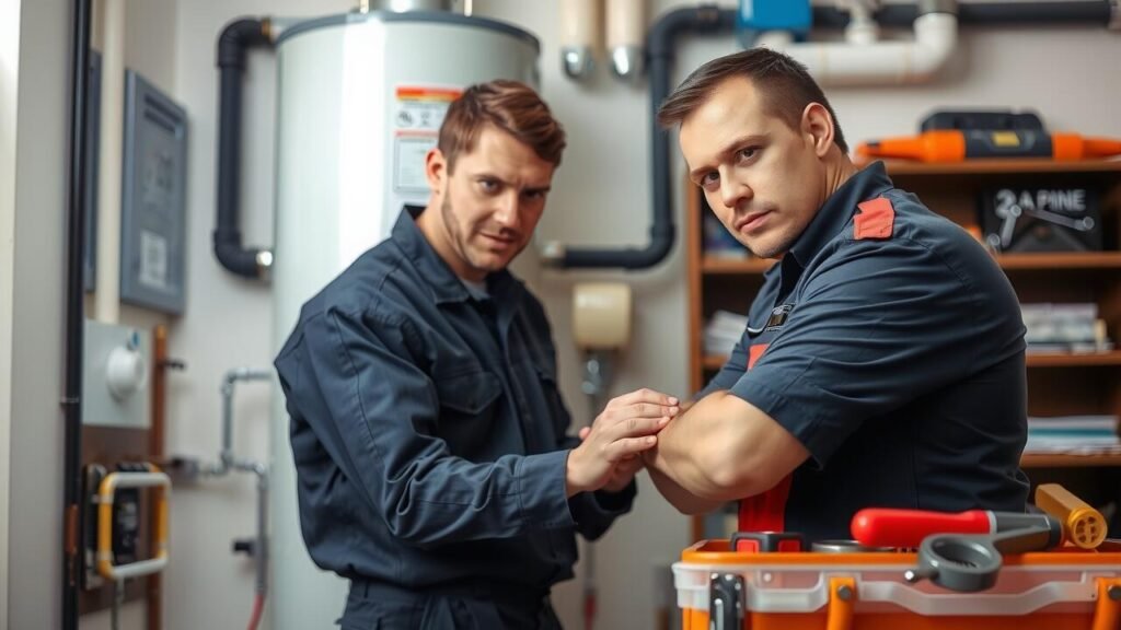 water heater installation